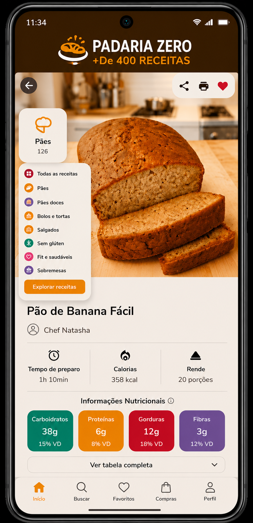 App no celular