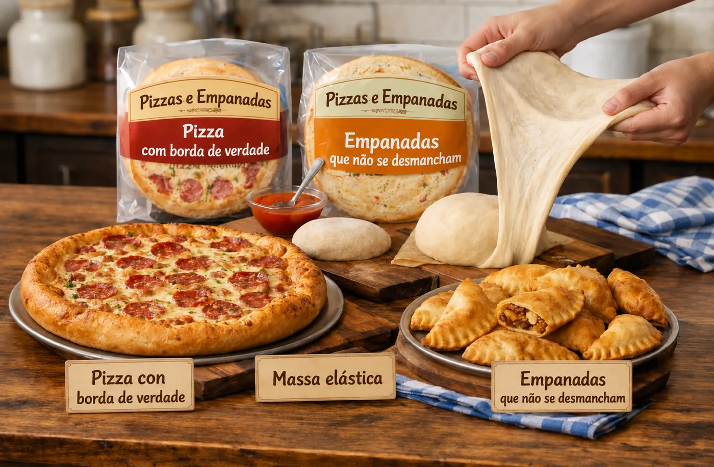 Pizzas e Empanadas